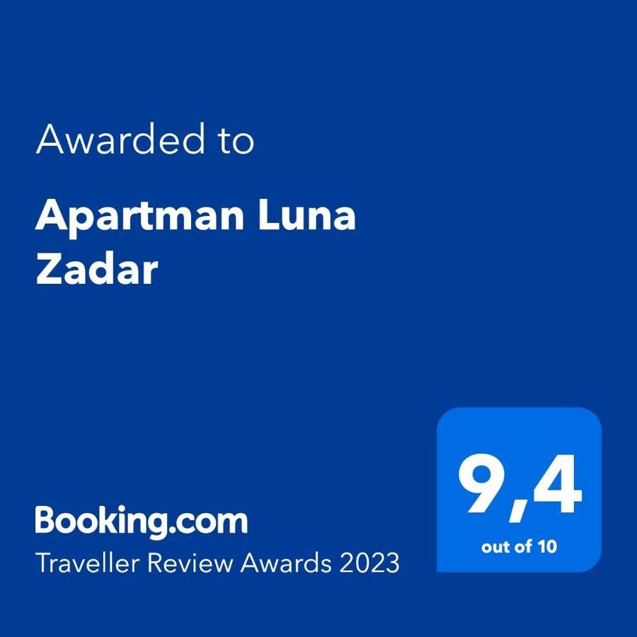 Apartman Luna Задар Экстерьер фото